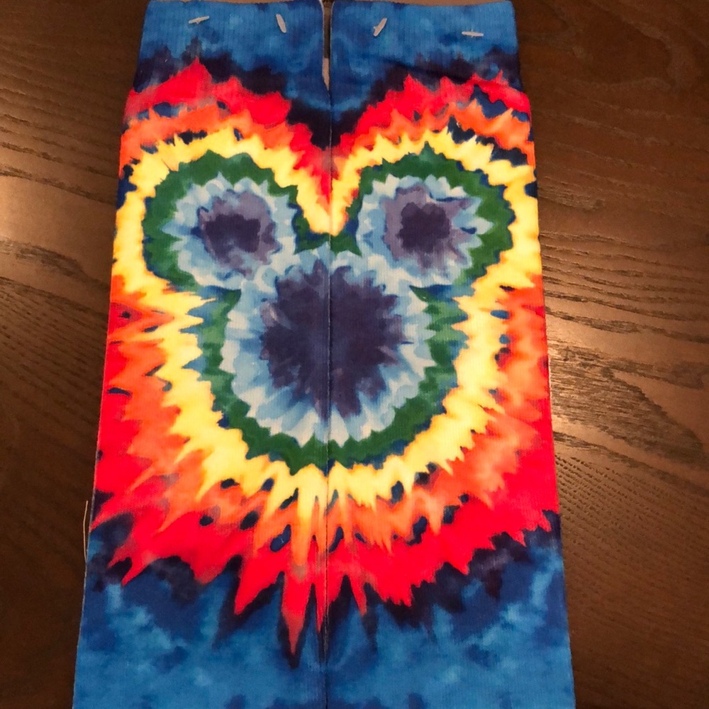 Disney’s Tie Dye Socks NWT - Picture 1 of 4